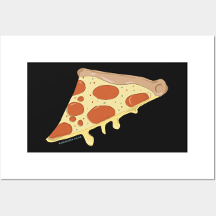 Hand Drawn Pizza Posters and Art